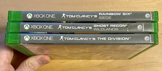 Tom Clancy Lot: Ghost Recon Wildlands, The Division & Rainbow Six Siege Xbox One