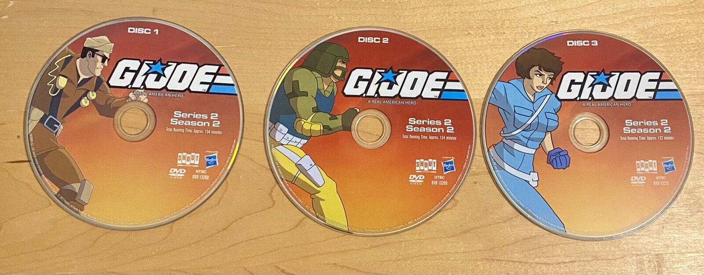 G.I. Joe DVD Lot: Special Edition Movie, The MASS Device, Season 2, Countdown