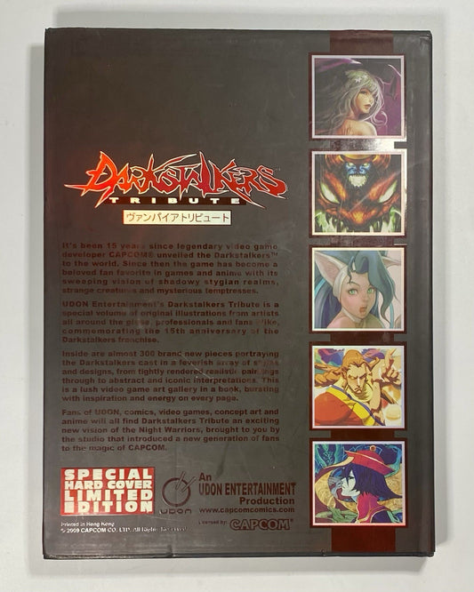 DARKSTALKERS TRIBUTE special hardcover limited edition 1st printing 2009