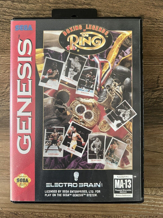 Boxing Legends of the Ring (Sega Genesis 1993) No Manual TESTED