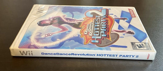 Dance Dance Revolution: Hottest Party 2 (Nintendo Wii) Brand New Factory Sealed
