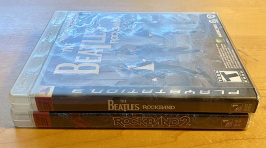 RockBand 2 And The Beatles Bundle (Sony PlayStation 3) All CIB W/ Manual, Tested