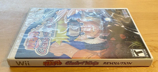 Naruto: Clash of Ninja Revolution (Nintendo Wii 2007) Complete w/ Manual, Tested
