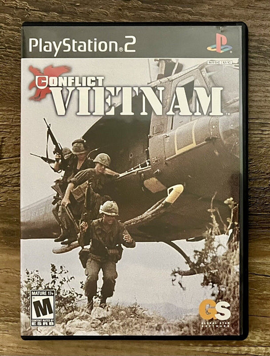 Conflict: Vietnam (Sony PlayStation 2, 2004) PS2 CIB Tested & Works!