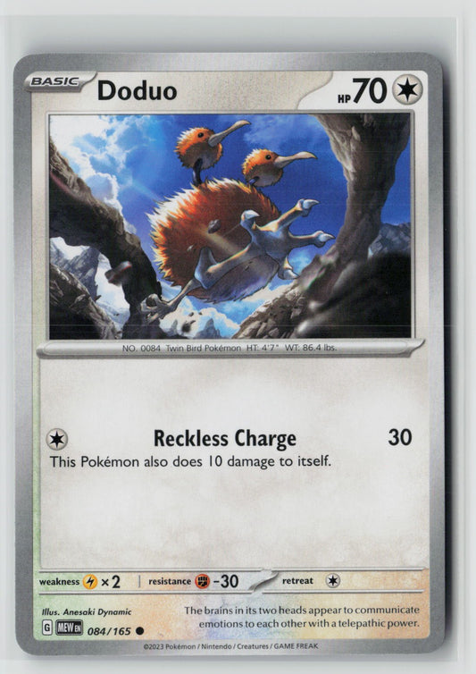 Doduo (SV: Scarlet & Violet 151 084/165) NM