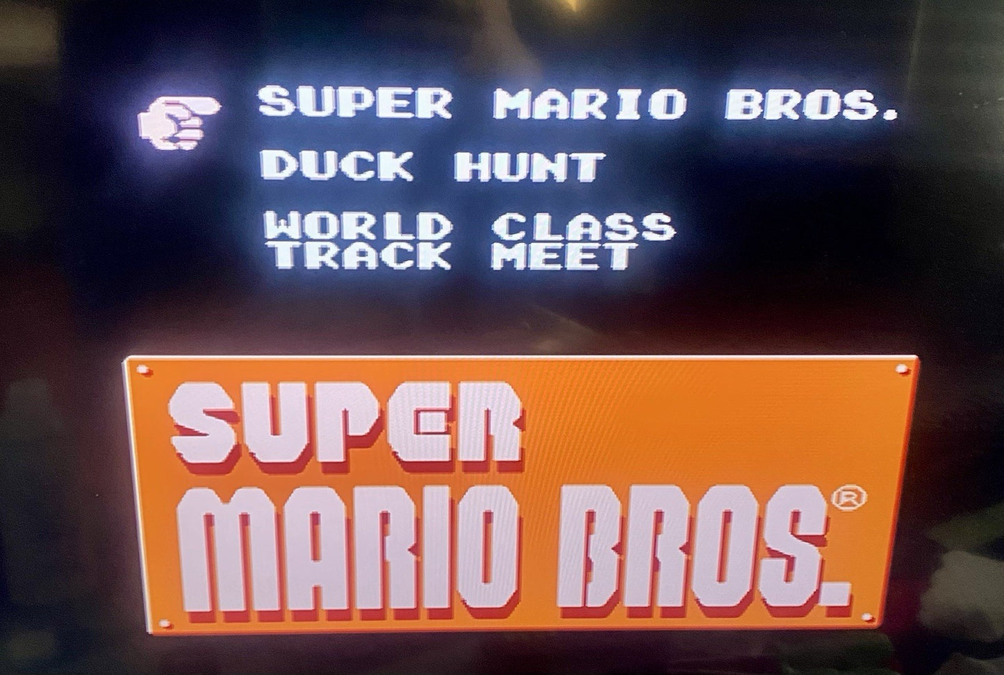 NES 3 Game Lot Bundle. Mario/Duck Hunt/Track Meet, Jeopardy!, Golf. All Tested