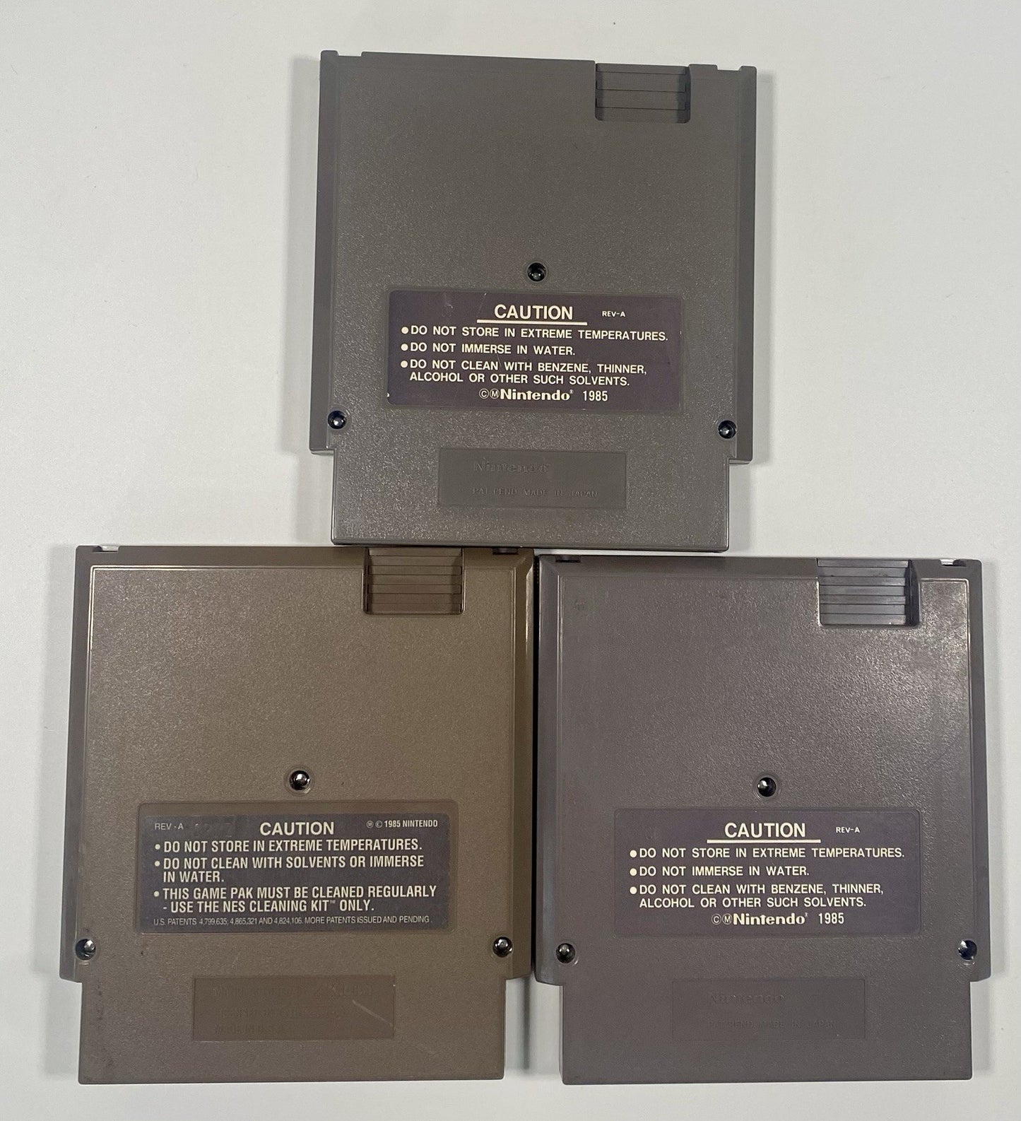 NES 3 Game Lot Bundle. Mario/Duck Hunt, Disney Adventures, MVP Baseball, Tested