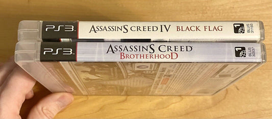 Assassin's Creed Brotherhood And Black flag Bundle (Playstation 3) PS3, Tested