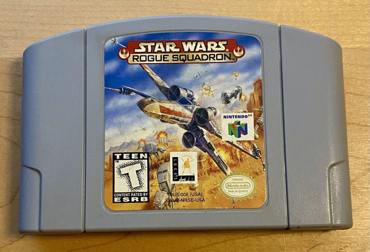 Star Wars: Rogue Squadron (Nintendo 64, 1998) N64 Authentic, Cart Only, Tested