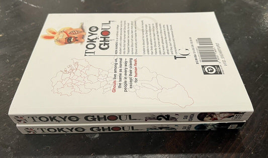 Tokyo Ghoul Manga Volumes 1,2