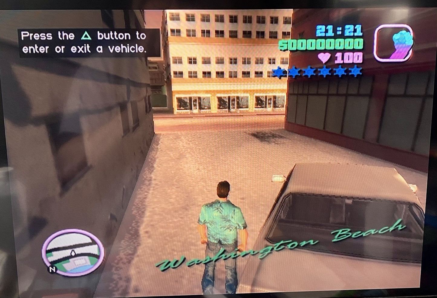 Grand Theft Auto Vice City PlayStation 2 PS2 CIB Complete W/ Manual & Map Works