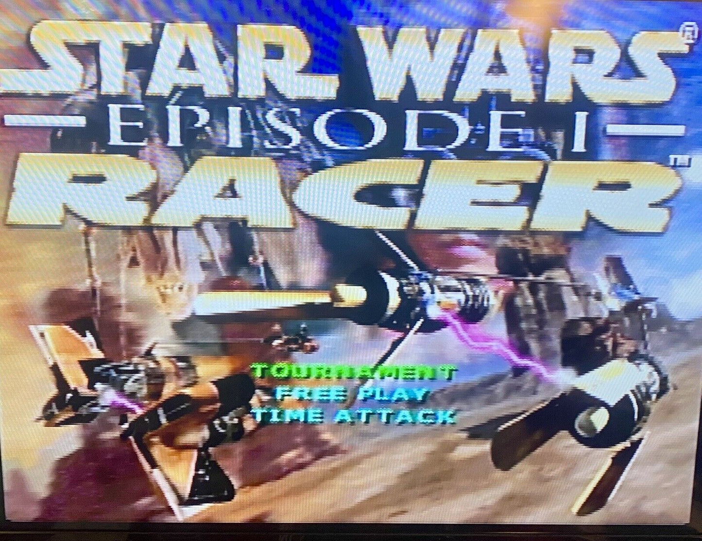 Star Wars Episode 1 Racer (Nintendo 64, 1999) N64 Authentic, Tested & Works