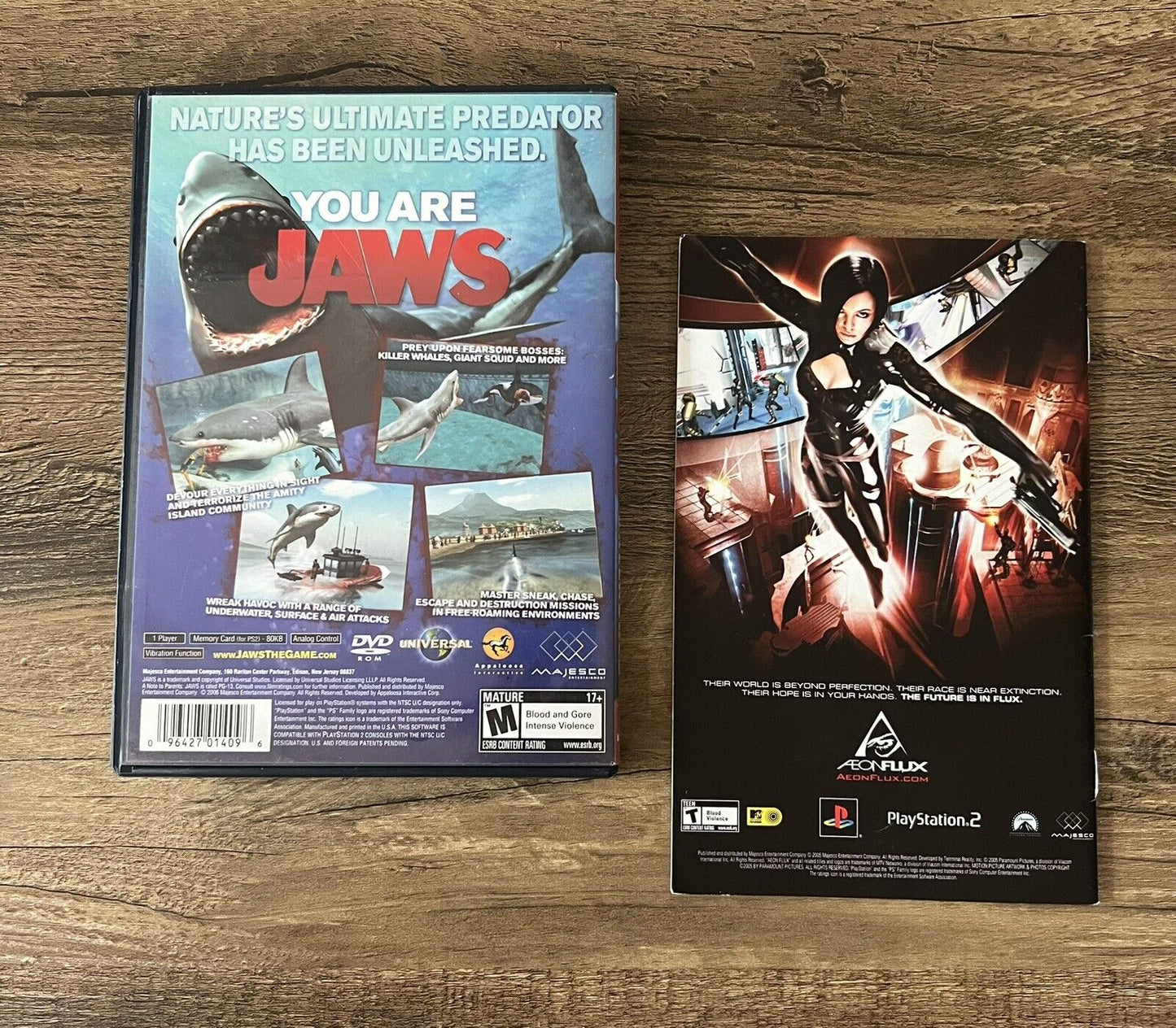 PlayStation 2 PS2 Game Jaws Unleashed CIB Complete In Box