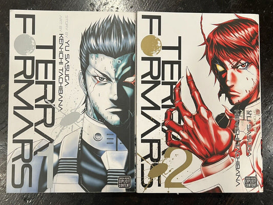 Terra Formars LOT Vol. 1-2 Manga Lot - Viz Media English