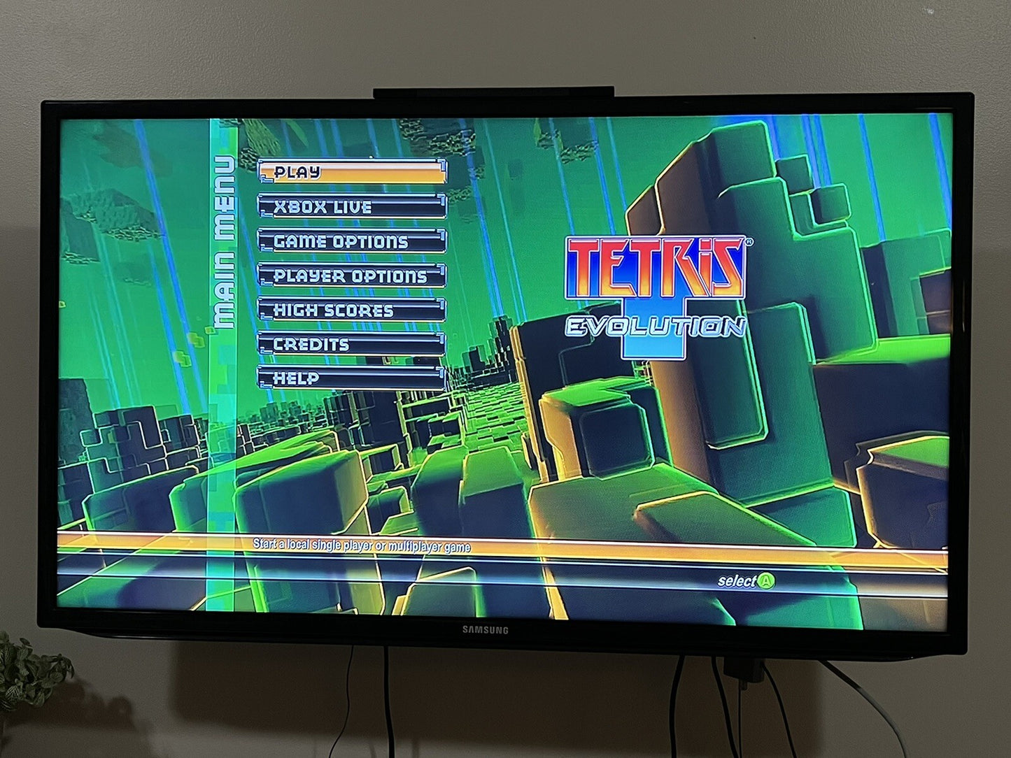 Tetris Evolution (Microsoft Xbox 360, 2007) CIB Game & Manual