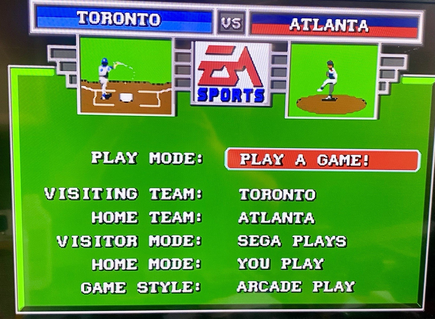 Sega Genesis 3 Game Lot Bundle Columns, Tony La Russa Baseball, NBA Action 95