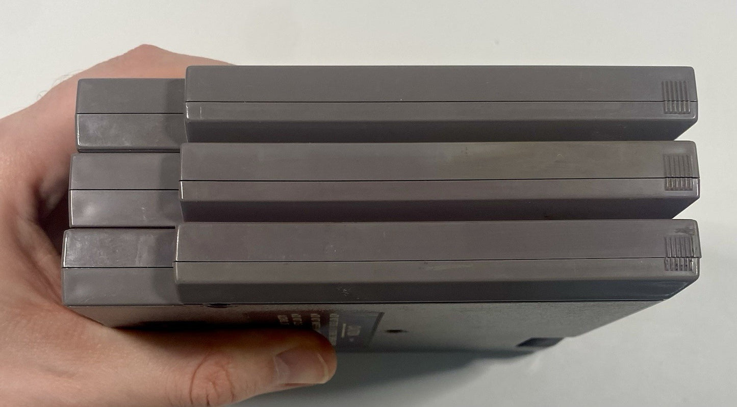 NES 3 Game Lot Bundle. Mario/Duck Hunt, Silent Service, Gloveball. All Tested