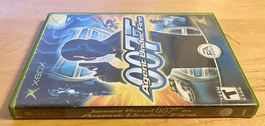 James Bond 007 Agent Under Fire (Microsoft Xbox, 2002) CIB W/ Manual & Reg Card