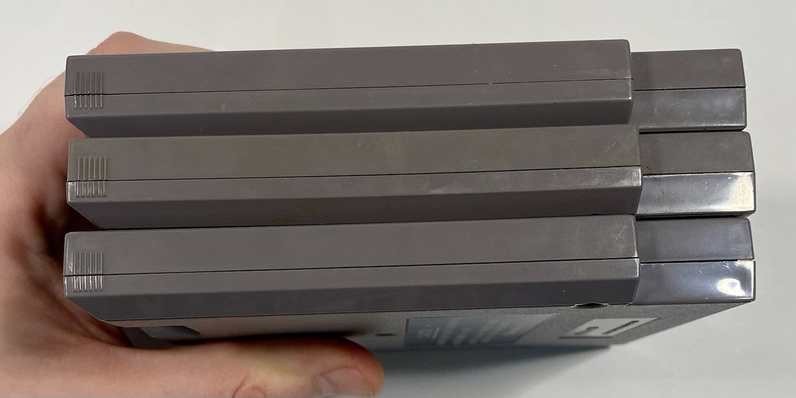 NES 3 Game Lot Bundle. Mario/Duck Hunt, Top Gun, John Elway’s Quarterback, Works