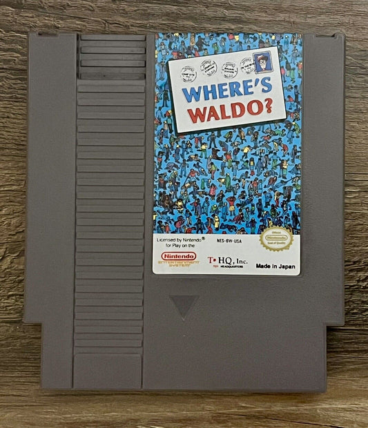 Where's Waldo (Nintendo Entertainment System, 1991) Authentic Tested & Works!