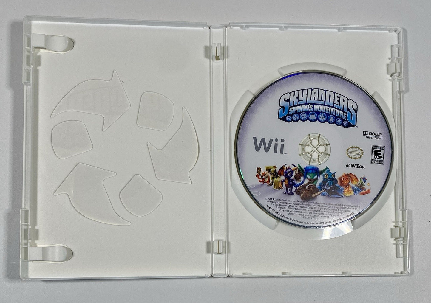 Lot of 3 Wii Skylanders Swap Force, Giants, & Spyro’s Adventure, All Tested