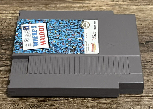 Where's Waldo (Nintendo Entertainment System, 1991) Authentic Tested & Works!
