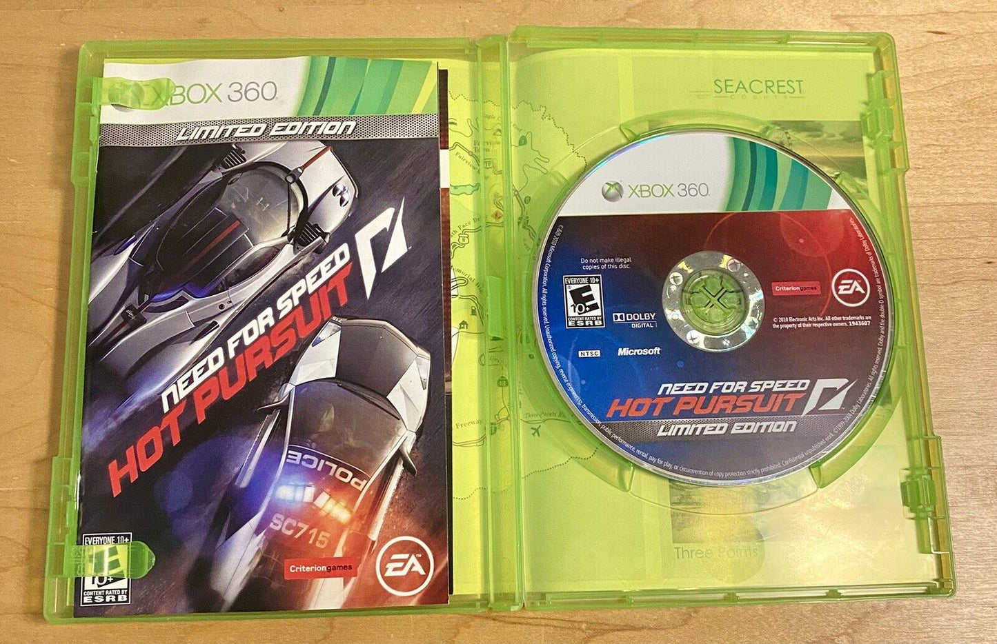 Need for Speed: Rivals & Hot Pursuit Bundle (Xbox 360) Authentic, Tested & Works