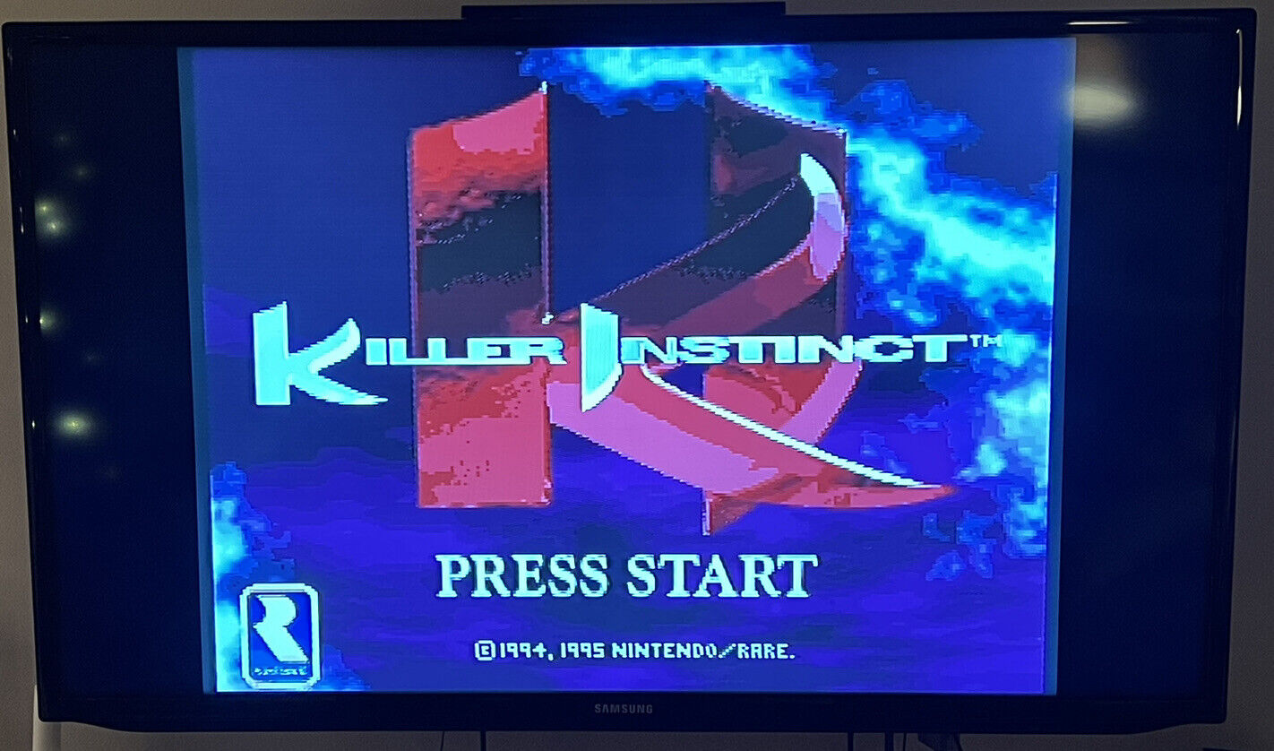 Killer Instinct SNES (Super Nintedo, 1995) Authentic Cartridge Only