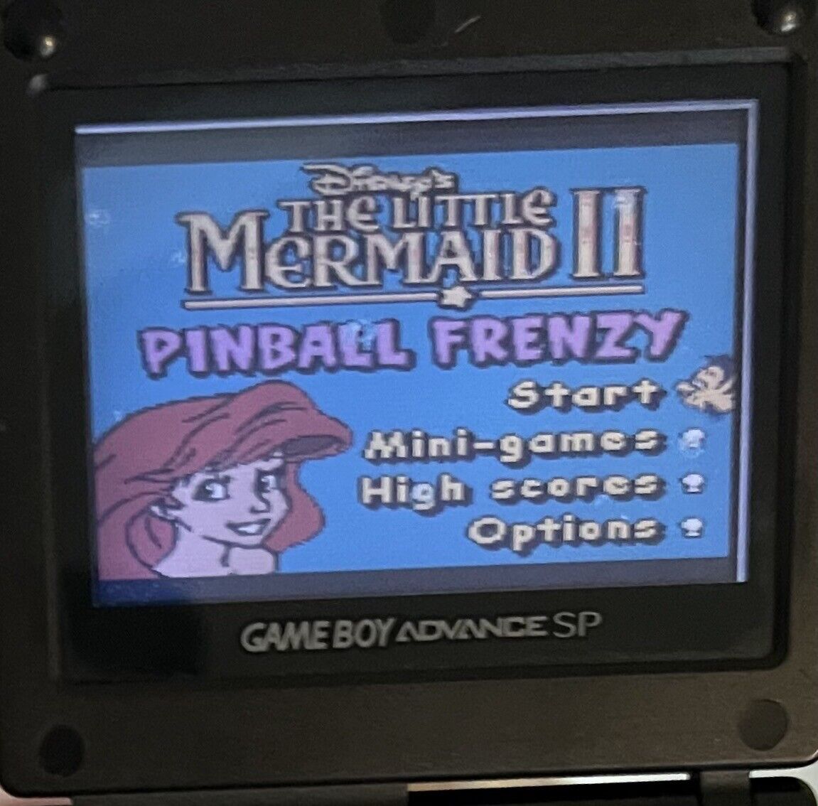 The Little Mermaid II: Pinball Frenzy (Nintendo Game Boy Color, 2000) Authentic