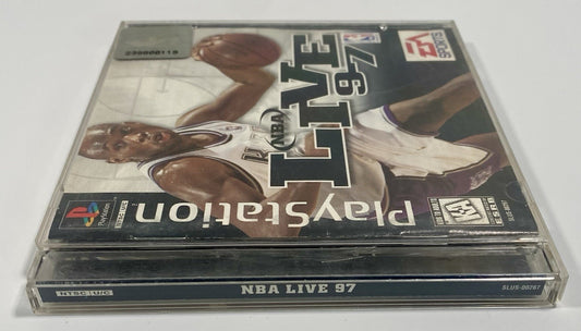 NBA Live 97 (Sony PlayStation 1 1996) PS1 CIB W/ Manual, Works, Read Description