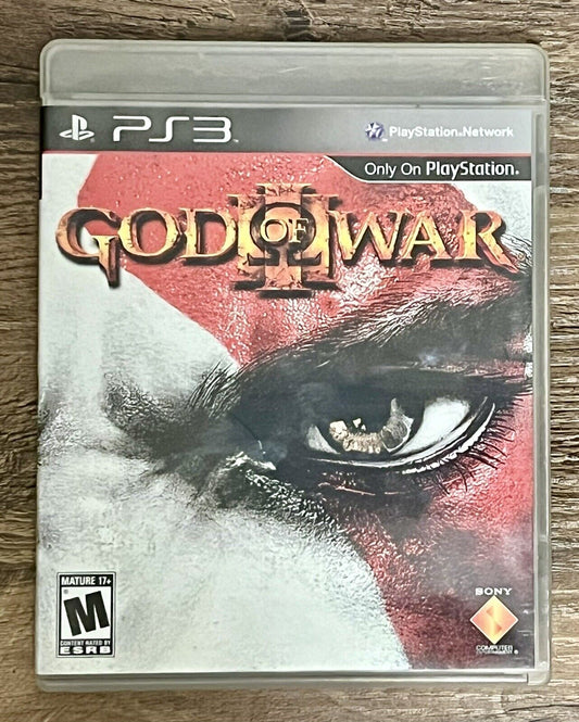 God of War III (Sony PlayStation 3 PS3, 2010) - CIB, Tested & Works! Mint