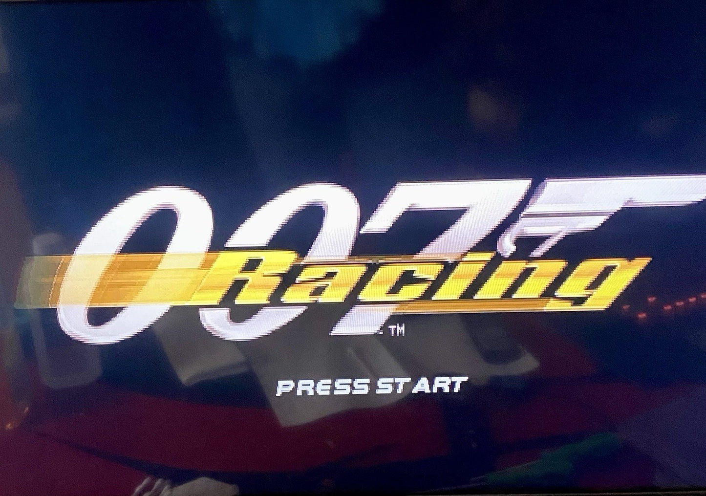 007 Racing (Sony PlayStation 1) PS1 CIB Black Label, Authentic Tested & Working