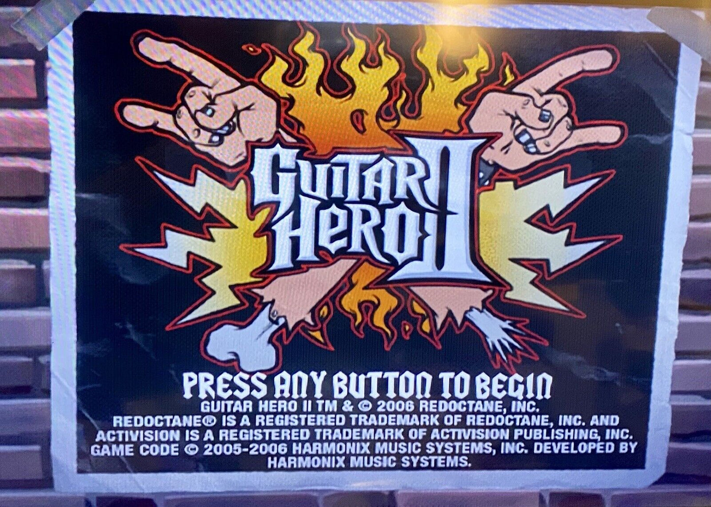 Guitar Hero II 2, Aerosmith & World Tour Bundle (PlayStation 2) PS2 All Tested