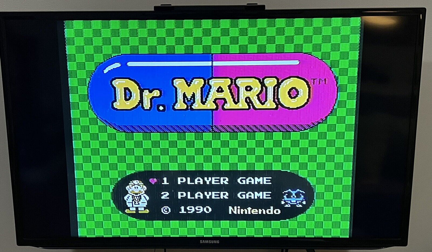 Dr. Mario (Nintendo NES, 1990) With Manual And Sleeve. Tested & Works!