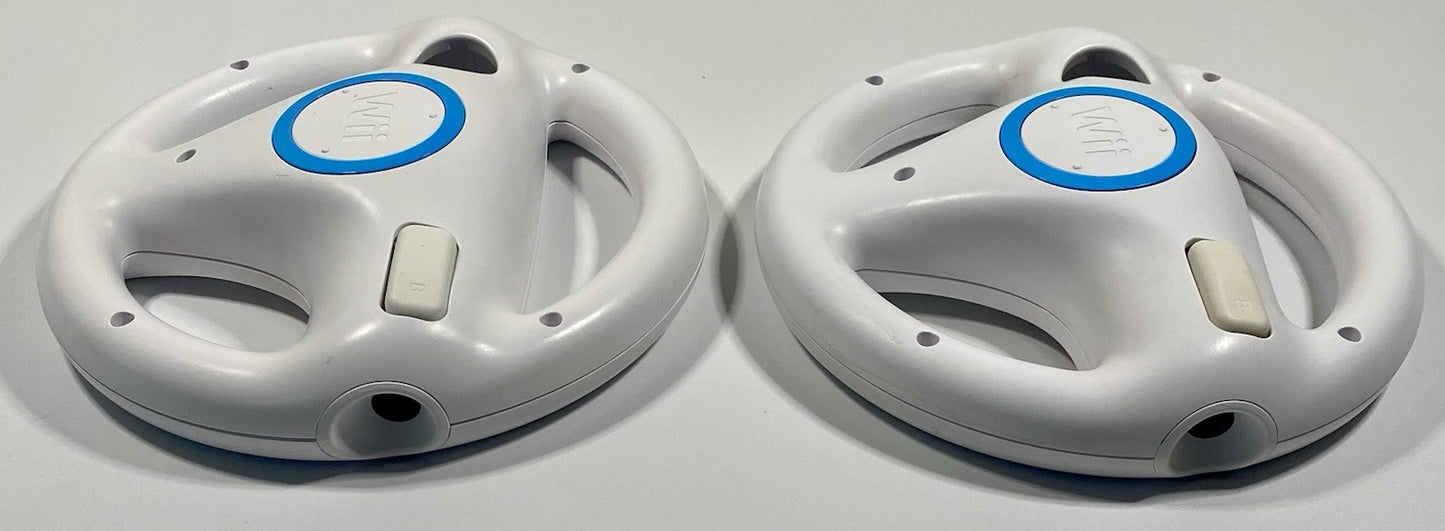 2pcs Mario Kart Racing Steering Wheel for Nintendo Wii Remote Game Controller