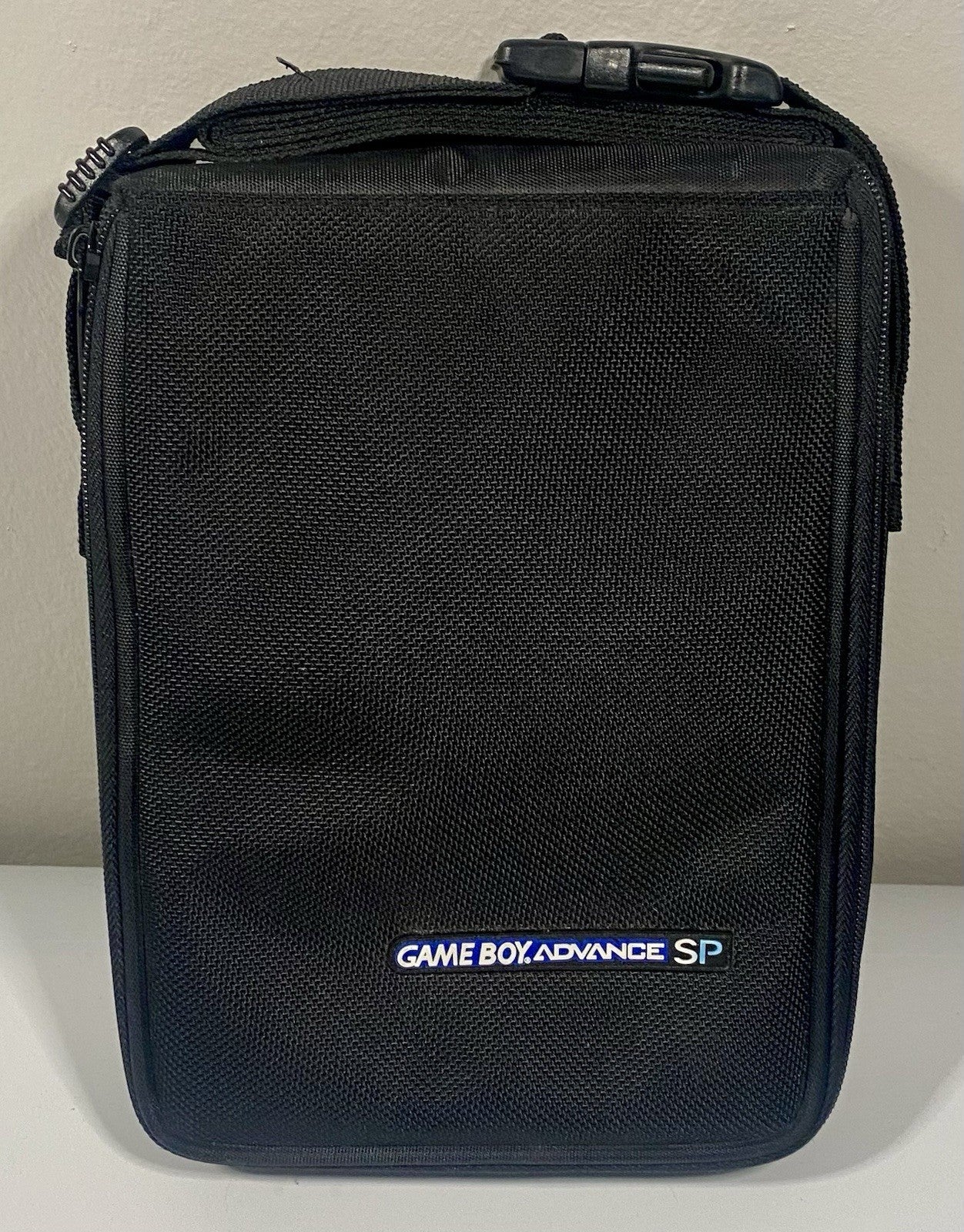 Vintage Nintendo GameBoy Advance SP Handheld Black Carrying Case Great Condition
