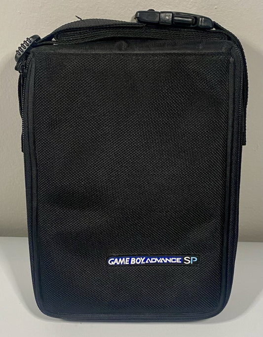 Vintage Nintendo GameBoy Advance SP Handheld Black Carrying Case Great Condition