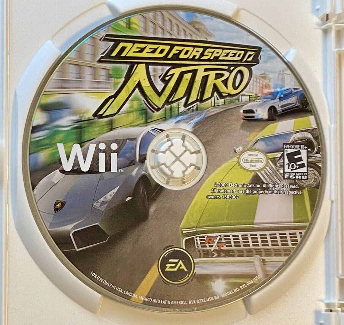 Need for Speed: Nitro & ProStreet (Nintendo Wii) Both CIB W/ Manual And Tested