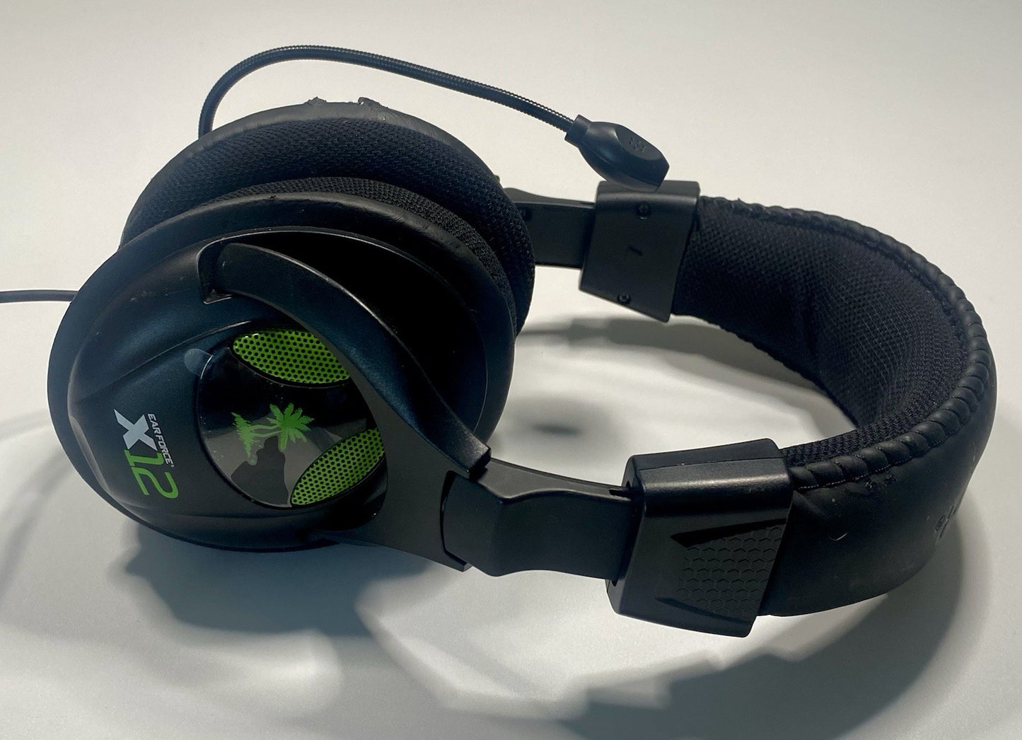 Turtle Beach Ear Force - X12 Green/Black Gaming Headband Headsets PC & Xbox 360