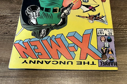 The Uncanny X-men 197 Marvel Comic