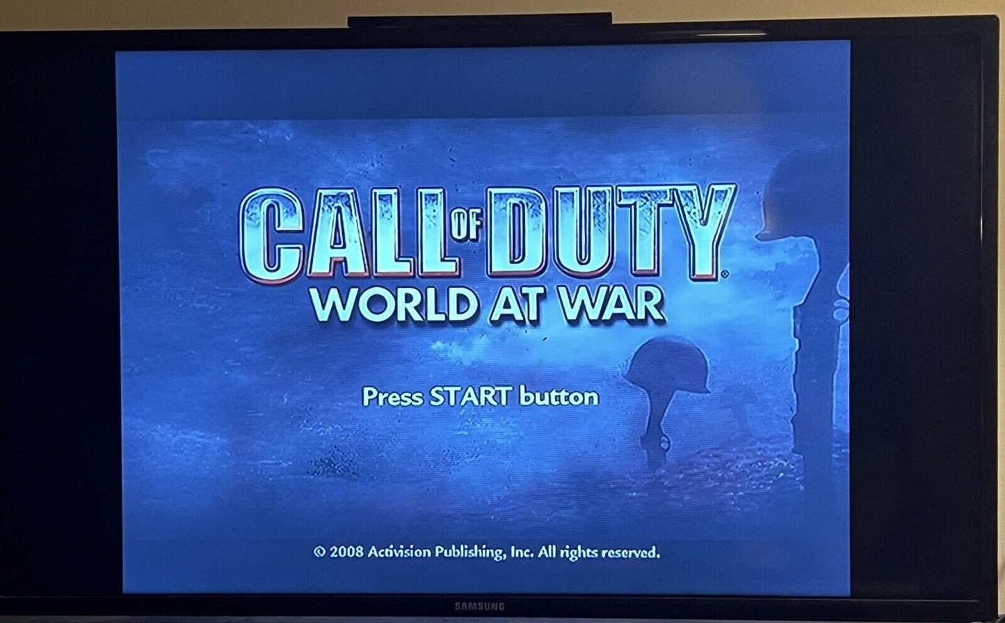 Call of Duty: World at War - Microsoft Xbox 360 CIB Tested & Works!