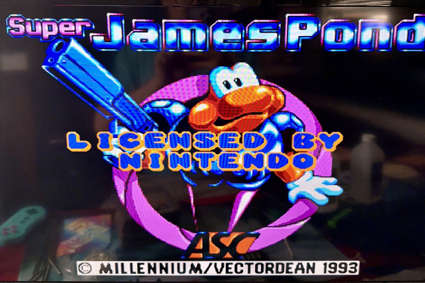 Super James Pond (Nintendo SNES) Authentic, Tested & Working!