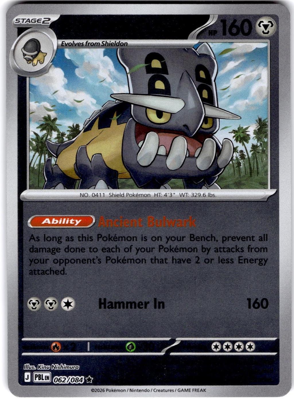 Bastiodon - 062/084