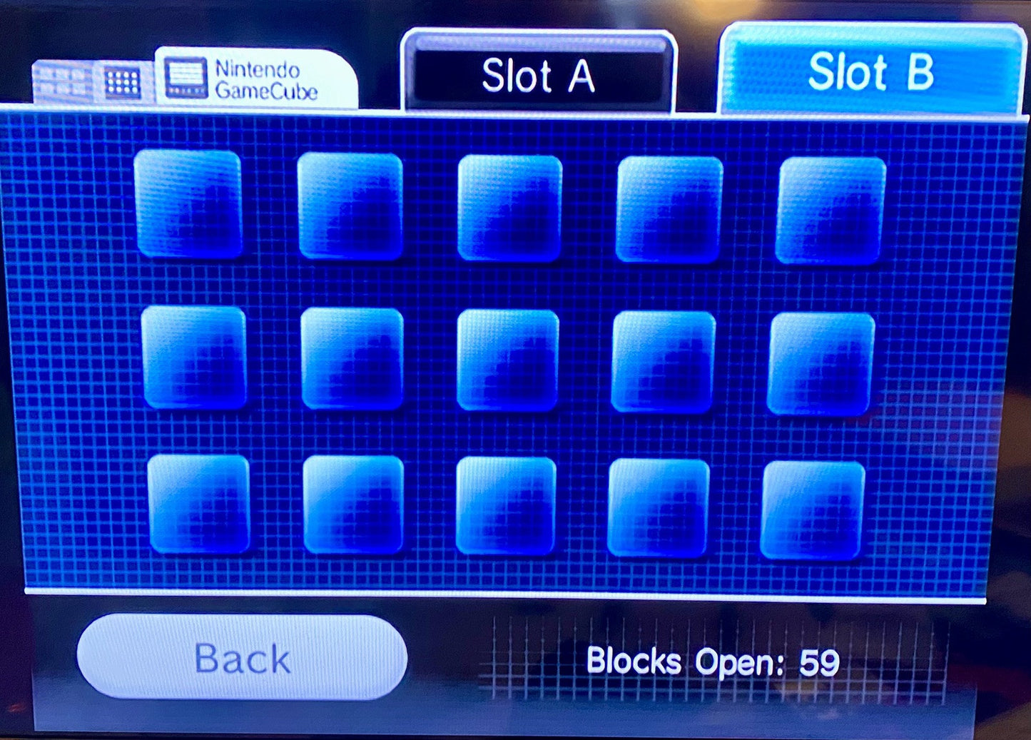 Official Nintendo Gamecube Memory Card 59 Blocks DOL-008 Genuine Grey Tested