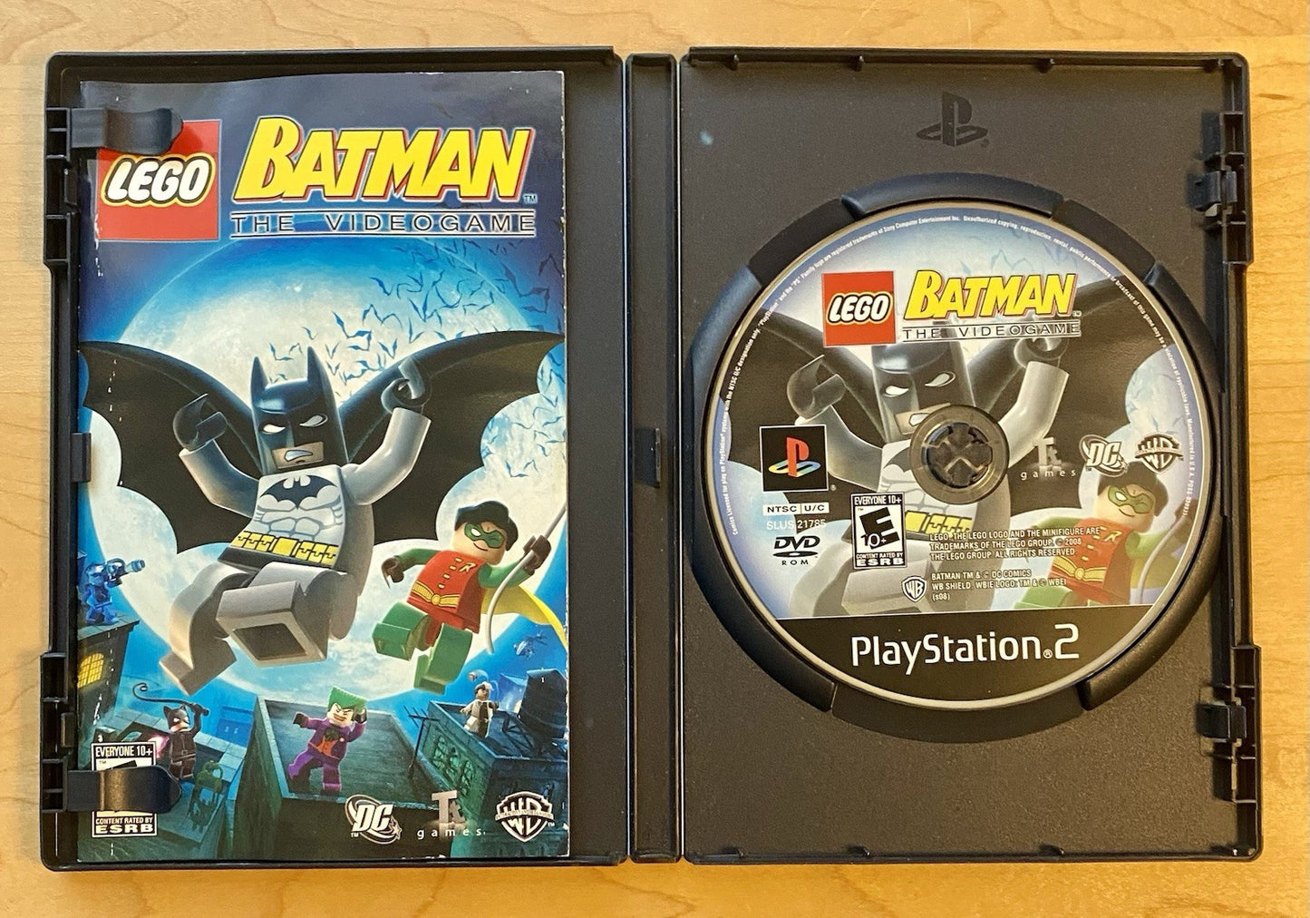 LEGO Batman And Star Wars Bundle (Sony PlayStation 2) Both Tested & Working