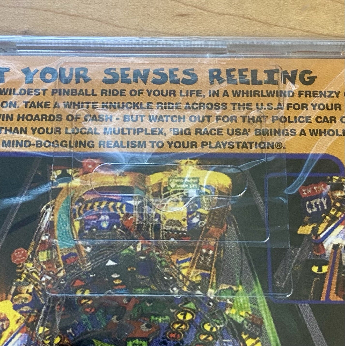 Pro Pinball Big Race USA (Playstation 1, 1998) PS1 Brand New & Factory Sealed