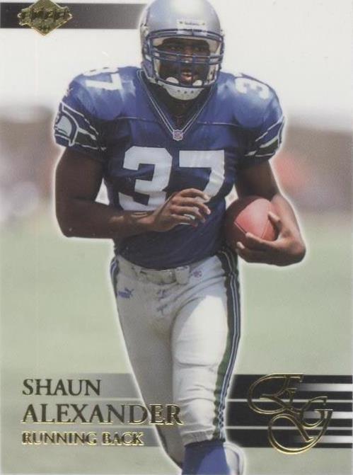 Collector's Edge 2000 Graded Shaun Alexander #174 Rookie High Numbers PSA 9