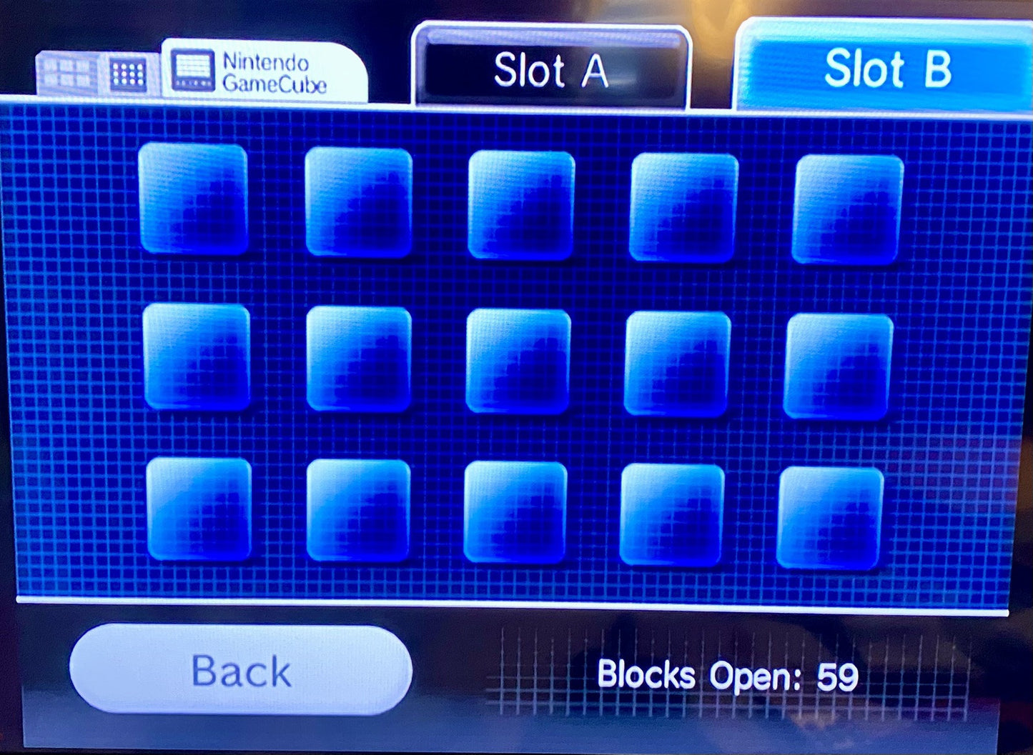 Official Nintendo Gamecube Memory Card 59 Blocks DOL-008 Genuine Grey Tested