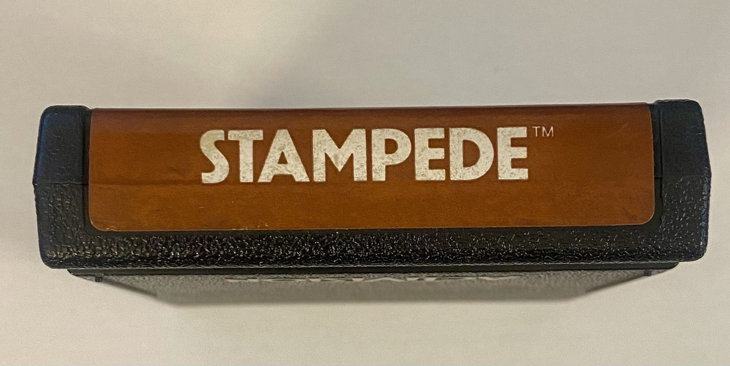 Stampede (Atari 2600, 1981) Authentic Cart & Manual, Tested & Working
