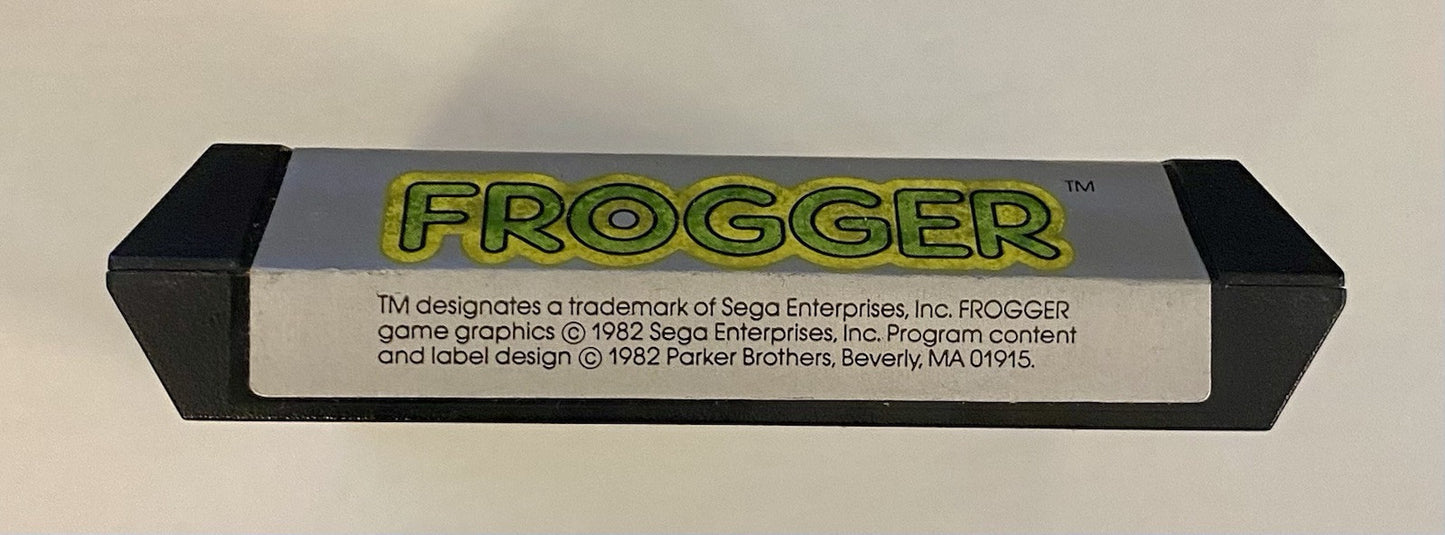 Frogger (Atari 2600, 1982) Authentic Cartridge & Manual, Tested & Working